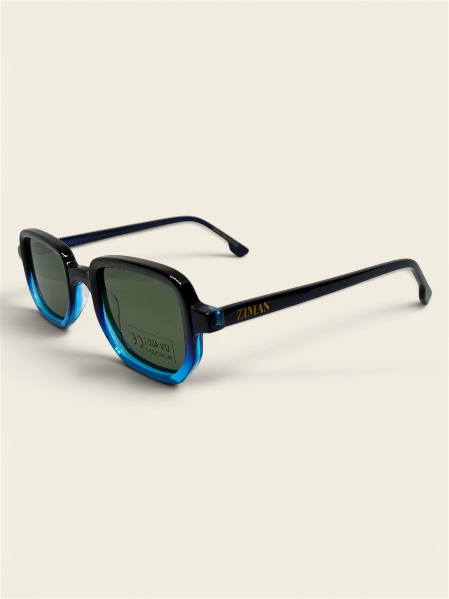 Lunettes soleil premium ZIMAN - vue profil gauche - collection Atlas Maroc